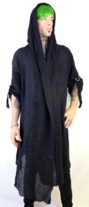 post apocalyptic duster, jacket, dark future fashion, gothic dusuter
