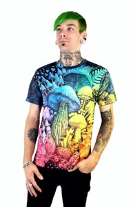 Psychedelic Mushroom Shirt F