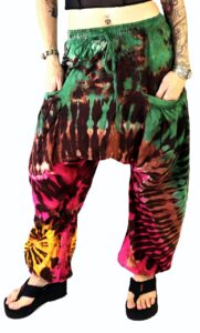 Tye Dye Harem Pants GBP F