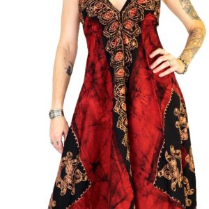 Batik Scarf Dress