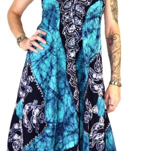 Batik Scarf Dress